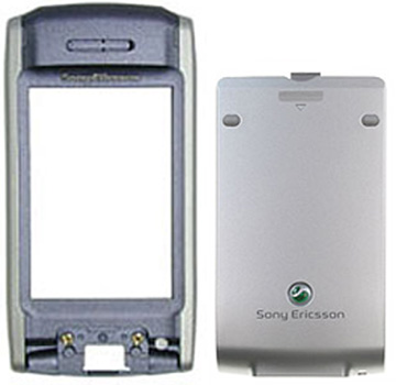 SONY ERICSSON P910i SILVER BACK-FRONT COVER 3P OR