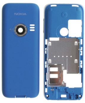 NOKIA 3500 classic BLUE BATTERY-MIDDLE COVER ORIGINAL SERVICE PACK