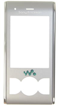 SONY ERICSSON W595 GREY FRONT COVER ORIGINAL SERVICE PACK
