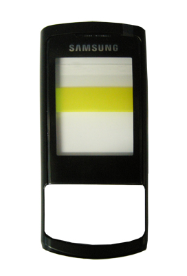 SAMSUNG GT-C3050 BLACK FRONT COVER (+LENS) ORIGINAL SERVICE PACK