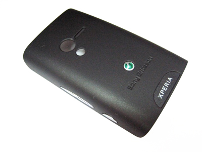 SONY ERICSSON X10 mini BATTERY COVER BLACK ORIGINAL SERVICE PACK
