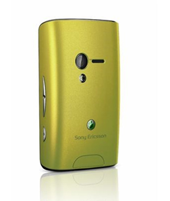 SONY ERICSSON X10 mini BATTERY COVER GREEN ORIGINAL SERVICE PACK