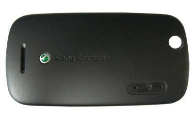 SONY ERICSSON W20 Zylo BATTERY COVER BLACK ORIGINAL SERVICE PACK