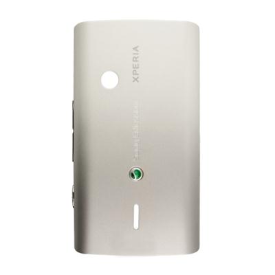 SONY ERICSSON X8 XPERIA BATTERY COVER WHITE-SILVER-SIDE KEYS ORIGINAL SERVICE PACK
