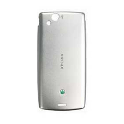 SONY ERICSSON X12 XPERIA ARC LT15 BATTERY COVER SILVER ORIGINAL SERVICE PACK
