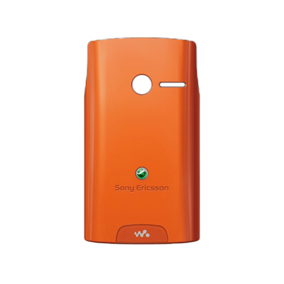 SONY ERICSSON W150i YENDO BATTERY COVER ORANGE ORIGINAL SERVICE PACK