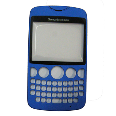 SONY ERICSSON CK13i TXT FRONT COVER BLUE ORIGINAL SERVICE PACK