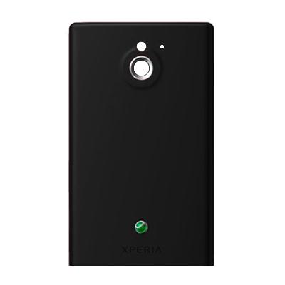 SONY MT27i XPERIA SOLE BATTERY COVER BLACK ORIGINAL SERVICE PACK