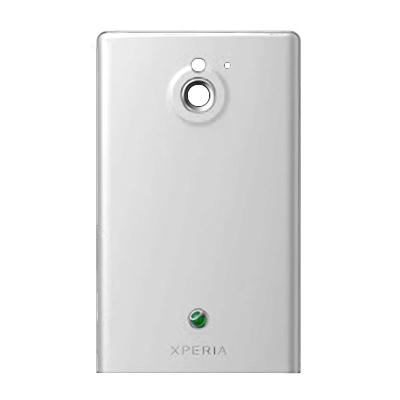 SONY MT27i XPERIA SOLE BATTERY COVER WHITE MATTE ORIGINAL SERVICE PACK