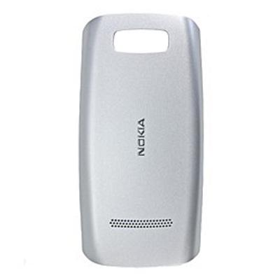 NOKIA ASHA 305/306 BATTERY COVER SILVER ORIGINAL SERVICE PACK