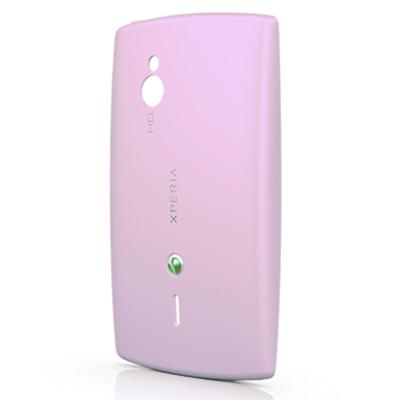 SONY ERICSSON SK17i XPERIA MINI PRO BATTERY COVER PINK ORIGINAL SERVICE PACK