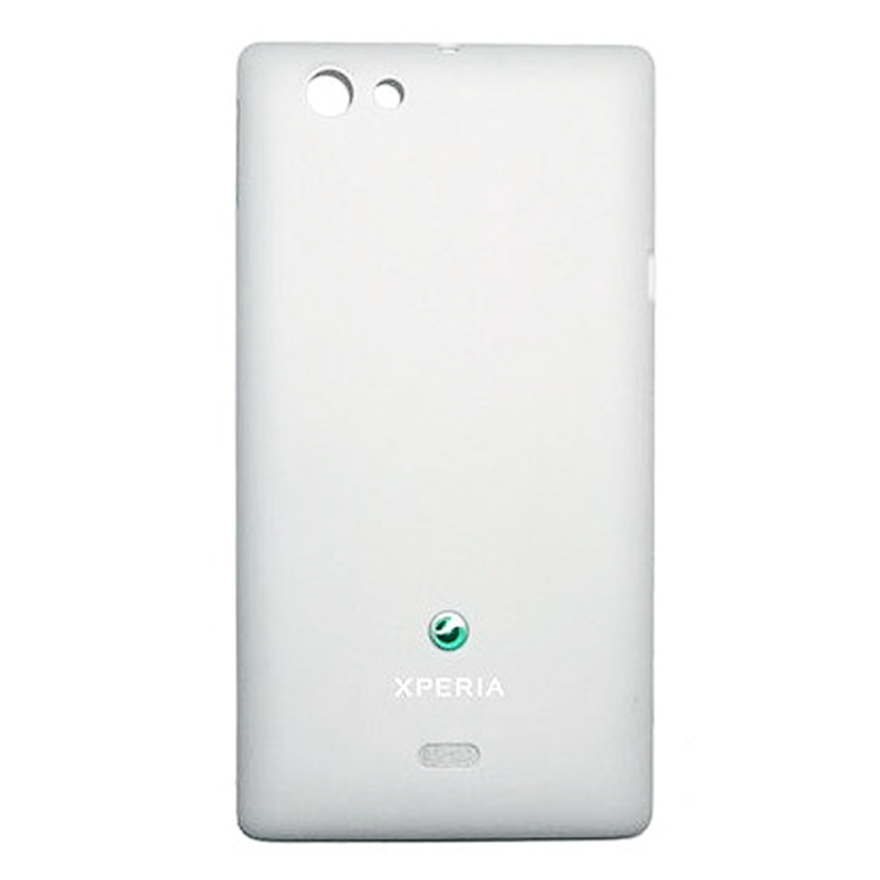 SONY ST23i XPERIA MIRO BATTERY COVER WHITE ORIGINAL SERVICE PACK