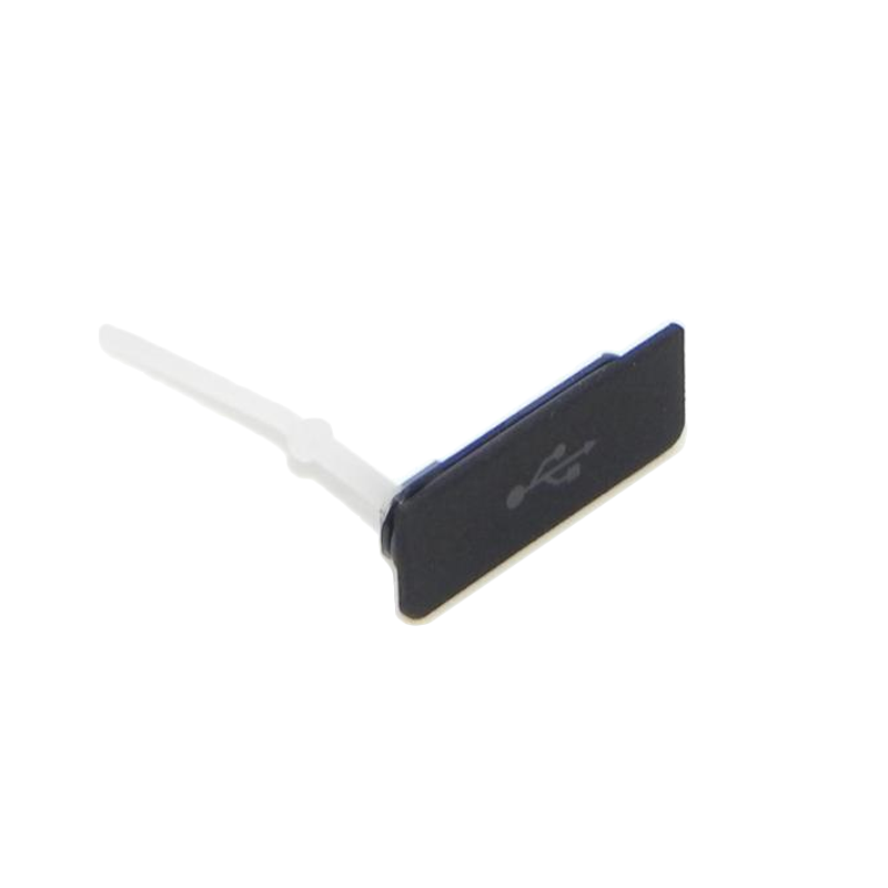 SONY ST27i XPERIA GO BLACK MICRO USB COVER ORIGINAL SERVICE PACK