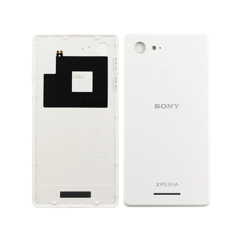 SONY XPERIA E3 D2202/D2203/D2206 BATTERY COVER+NFC WHITE ORIGINAL SERVICE PACK