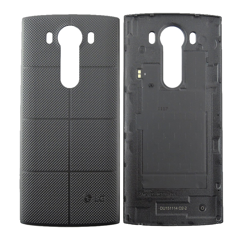 LG H960 V10 BATTERY COVER BLACK ORIGINAL SERVICE PACK