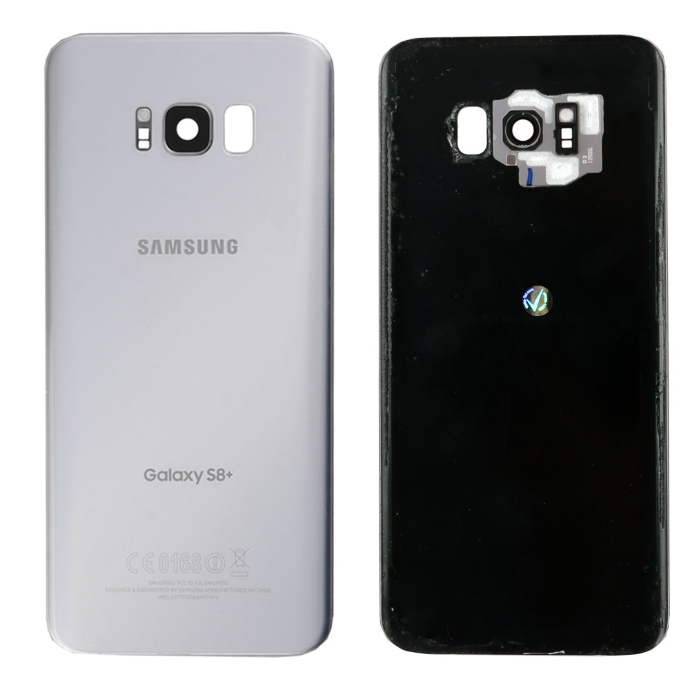 SAMSUNG G955 GALAXY S8+/S8 PLUS BATTERY COVER SILVER 3P OR