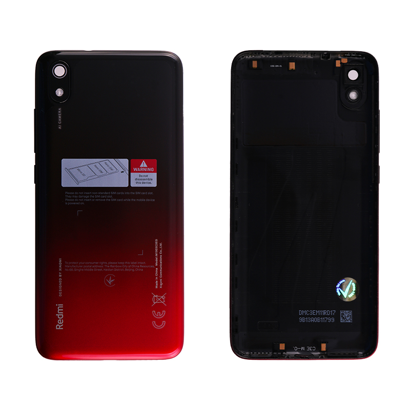 SAMSUNG A202 A20e BATTERY COVER + CAMERA/FLASH LENS CORAL ORIGINAL SERVICE PACK