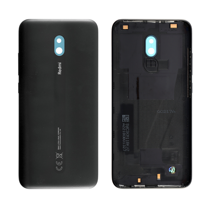 XIAOMI REDMI 8A BATTERY COVER + SIDE KEYS BLACK ORIGINAL SERVICE PACK