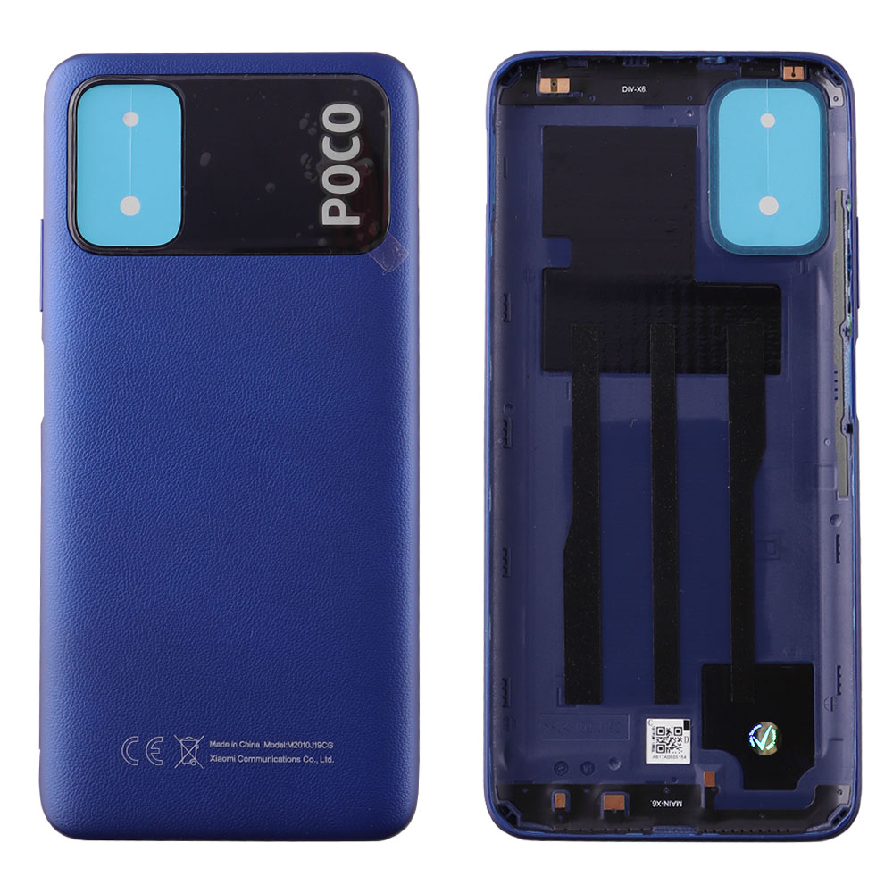 XIAOMI REDMI NOTE 10S BATTERY COVER ΜΕ ΑΥΤΟΚΟΛΛΗΤΗ ΤΑΙΝΙΑ ΑΔΙΑΒΡΟΧΟΠΟΙΗΣΗΣ GREY 3P OR