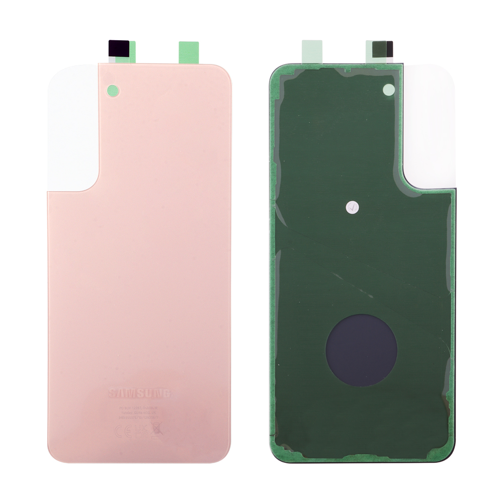 SAMSUNG S22 PLUS 5G S906 BATTERY COVER ΜΕ ΑΥΤΟΚΟΛΛΗΤΗ ΤΑΙΝΙΑ ΑΔΙΑΒΡΟΧΟΠΟΙΗΣΗΣ PINK GOLD