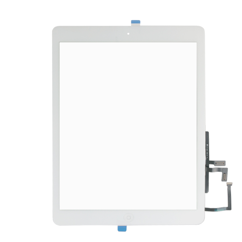 IPAD 5/AIR A1474/A1475/A1476 TOUCH SCREEN+LENS +HOME BUTTON WHITE REF. OR