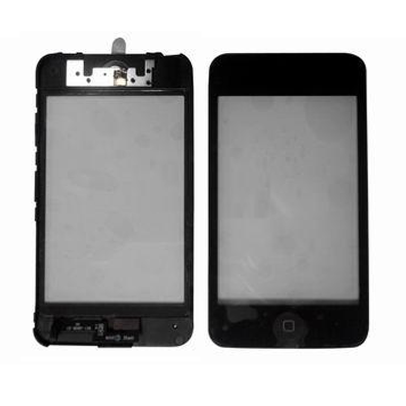 IPOD TOUCH 3 TOUCH SCREEN+LENS BLACK+FRAME HOME BUTTON COMPLETE