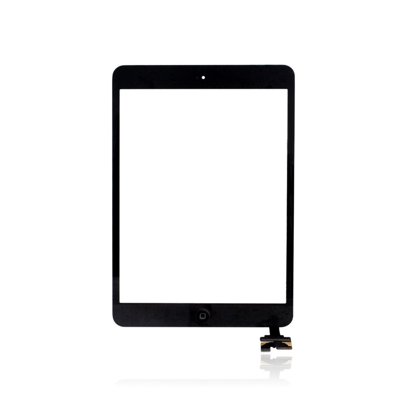 IPAD MINI A1432 TOUCH SCREEN+LENS + HOME BUTTON BLACK WITH IC