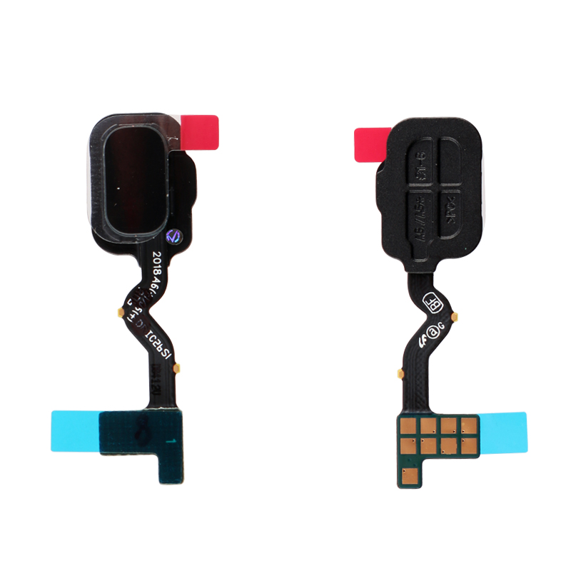 SAMSUNG A6 A600/A6 PLUS A605 FLEX HOME BUTTON-FINGERPRIΝΤ SENSOR BLACK GH96-11664A ORIGINAL SERVICE PACK