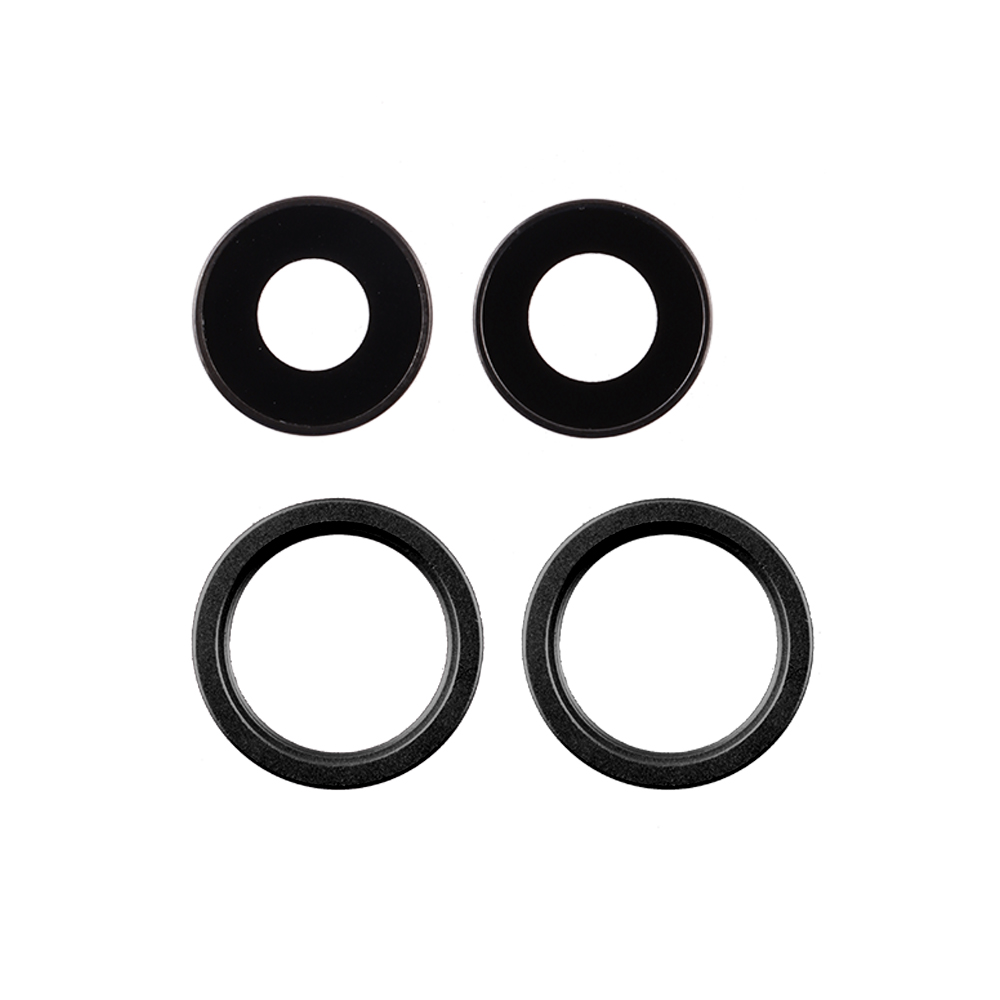 IPHONE 13/13 MINI CAMERA LENS + RINGS SET 2 PCS BLACK 3P OR