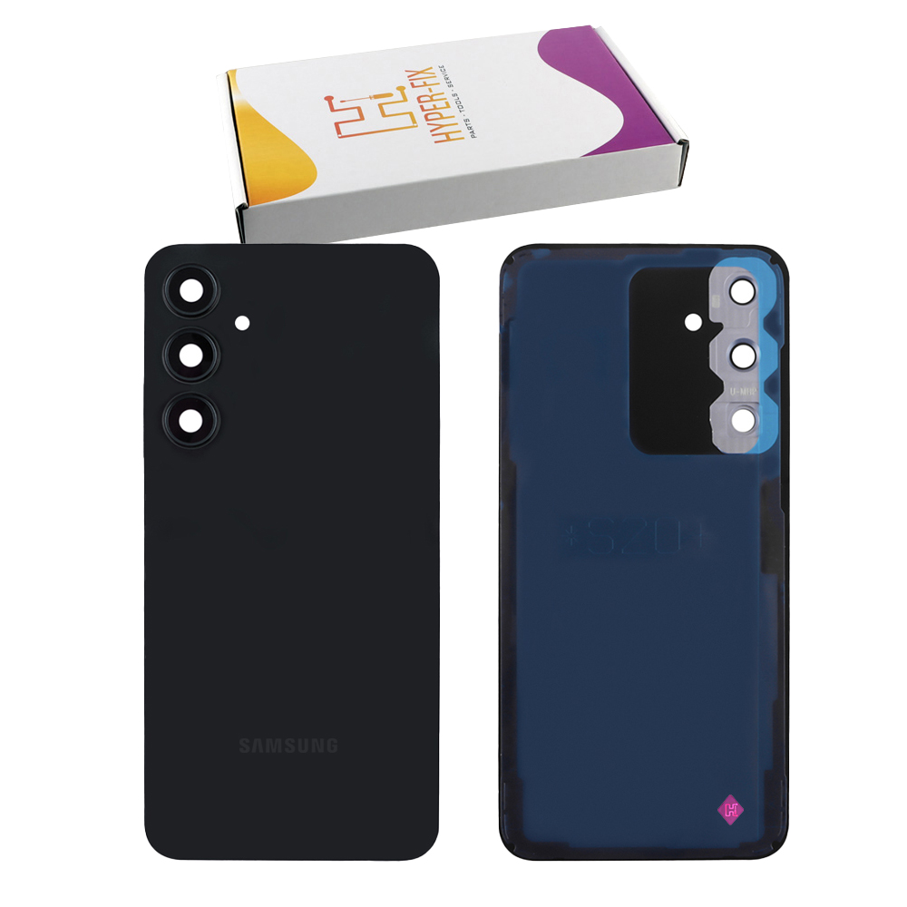 SAMSUNG A35 5G A356 BATTERY COVER + CAMERA COVER + LENS + ΑΥΤΟΚΟΛΛΗΤΗ ΤΑΙΝΙΑ NAVY HYPER-FIX SERVICE PACK