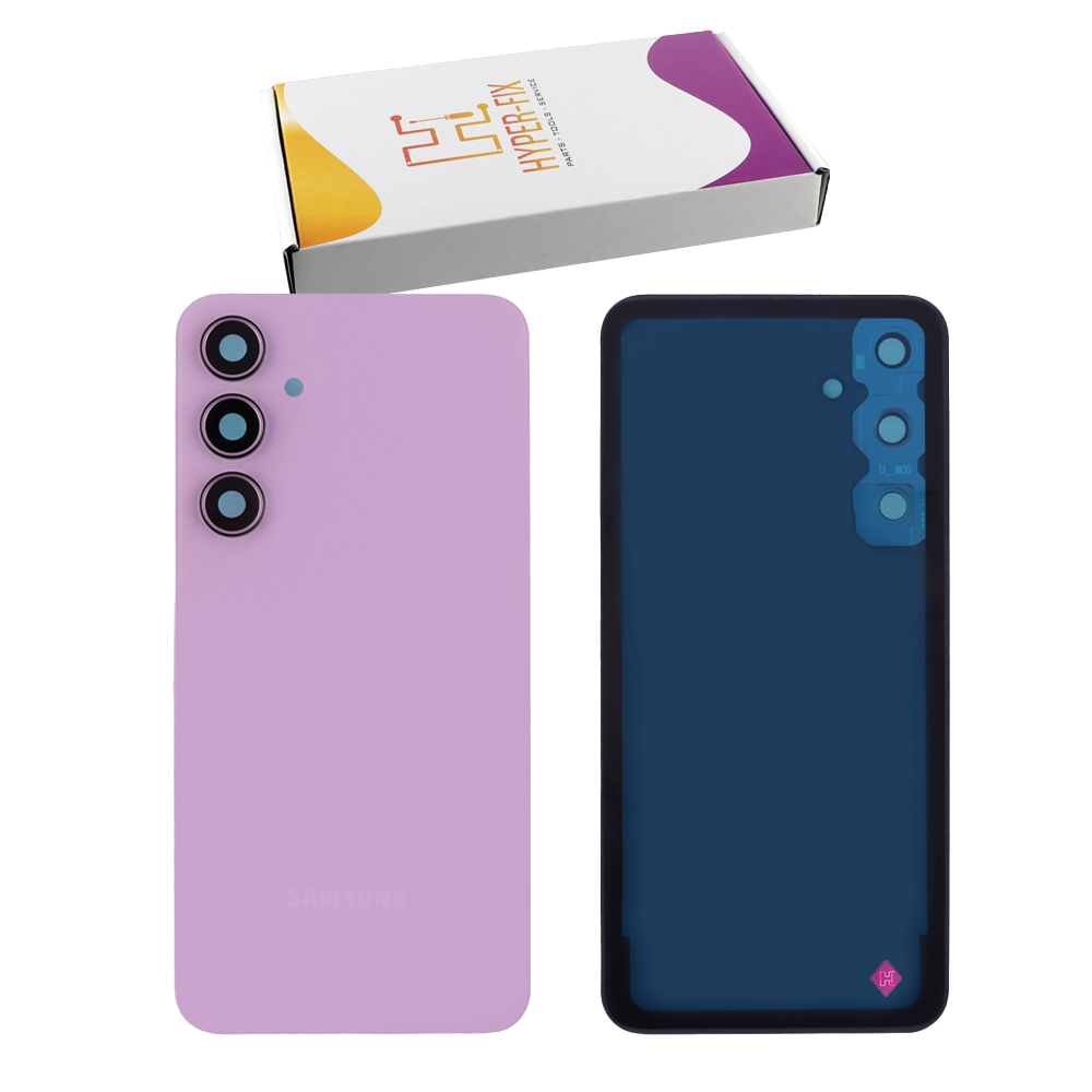SAMSUNG A35 5G A356 BATTERY COVER + CAMERA COVER + LENS + ΑΥΤΟΚΟΛΛΗΤΗ ΤΑΙΝΙΑ LILAC HYPER-FIX SERVICE PACK