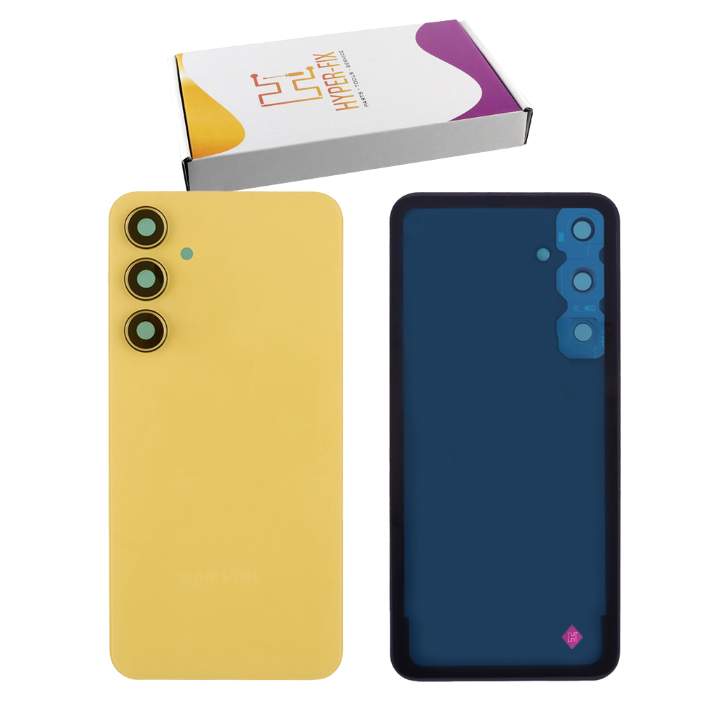 SAMSUNG A35 5G A356 BATTERY COVER + CAMERA COVER + LENS + ΑΥΤΟΚΟΛΛΗΤΗ ΤΑΙΝΙΑ LEMON HYPER-FIX SERVICE PACK