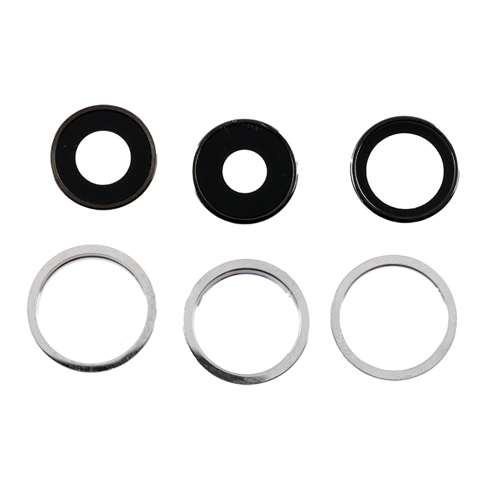 IPHONE 13 PRO/13 PRO MAX CAMERA COVER + LENS SET 6 PCS SILVER 3P OR