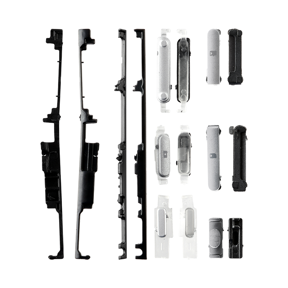 NOKIA N8 SILVER BATTERY-MIDDLE COVER-CAMERA LENS- SIDE KEYS