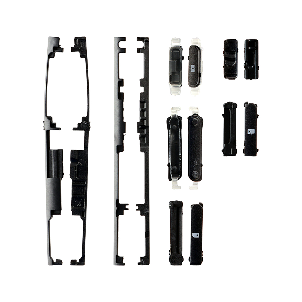 NOKIA N8 BLACK BATTERY-MIDDLE COVER-CAMERA LENS- SIDE KEYS