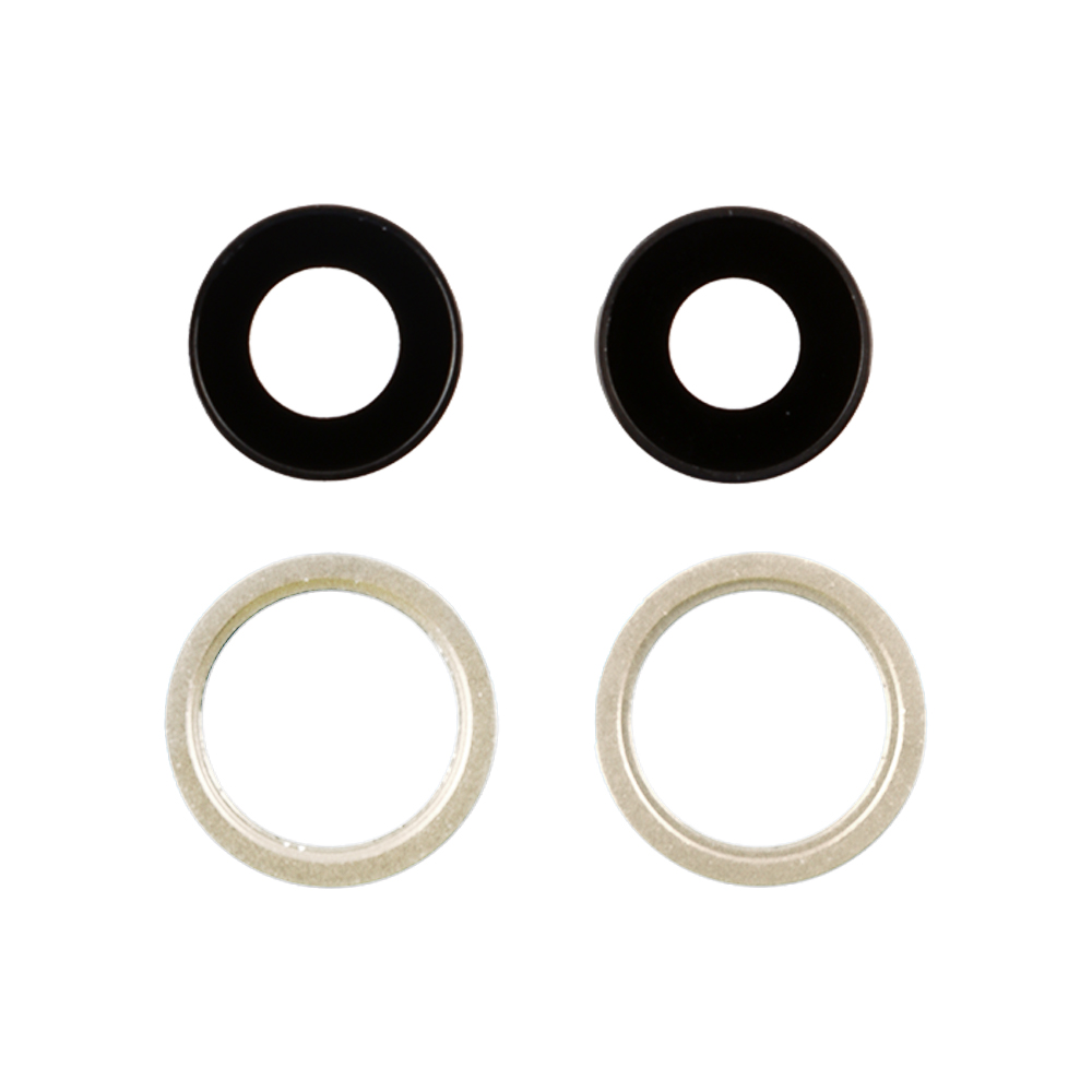 IPHONE 13/13 MINI CAMERA LENS + RINGS SET 2 PCS WHITE 3P OR