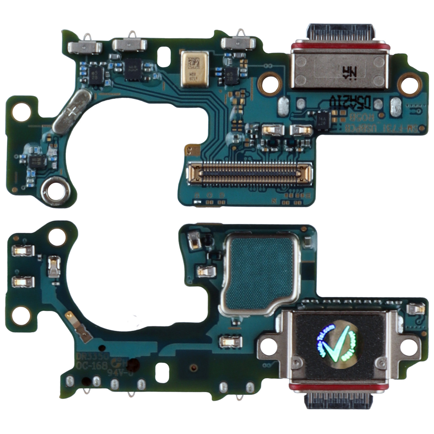 SAMSUNG Z FLIP 5 5G F731 (TYPE C) ΠΛΑΚΕΤΑ ΚΟΝΕΚΤΟΡΑ ΦΟΡΤΙΣΗΣ-AUDIO PORT-ΜΙΚΡΟΦΩΝΟ GH96-15970A ORIGINAL SERVICE PACK
