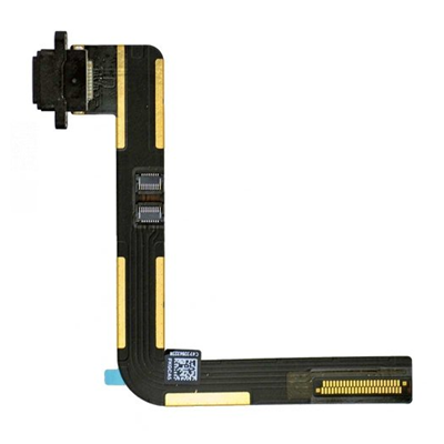 IPAD 5/AIR A1474/A1475/A1476 (LIGHTNING) ΚΑΛΩΔΙΟ FLEX ΚΟΝΕΚΤΟΡΑ ΦΟΡΤΙΣΗΣ BLACK 3P OR