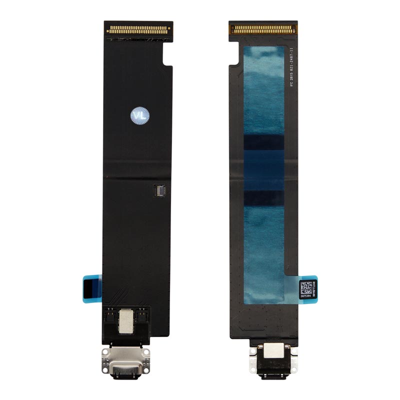 IPAD PRO 2015 A1584/Α1652 WI-FI (LIGHTNING) ΚΑΛΩΔΙΟ FLEX ΚΟΝΕΚΤΟΡΑ ΦΟΡΤΙΣΗΣ BLACK 3P OR