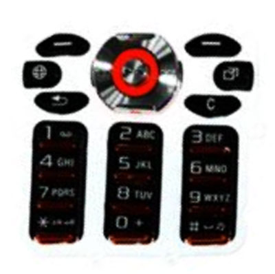 SONY ERICSSON W880 BLACK/RED ΠΛΗΚΤΡΟΛΟΓΙΟ 3P OR