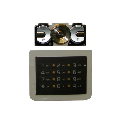 SONY ERICSSON W705/W715 SILVER ΠΛΗΚΤΡΟΛΟΓΙΟ UP-BLACK DOWN