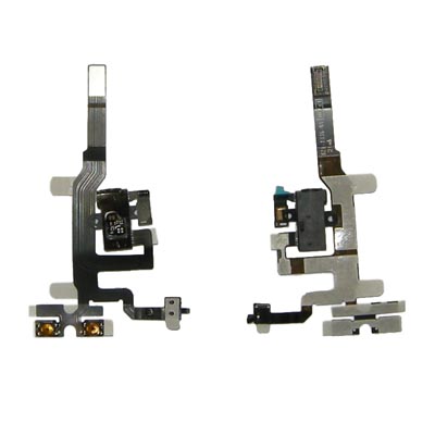 IPHONE 4S ΚΑΛΩΔΙΟ FLEX HANDS FREE + SIDE KEYS BLACK 3P OR