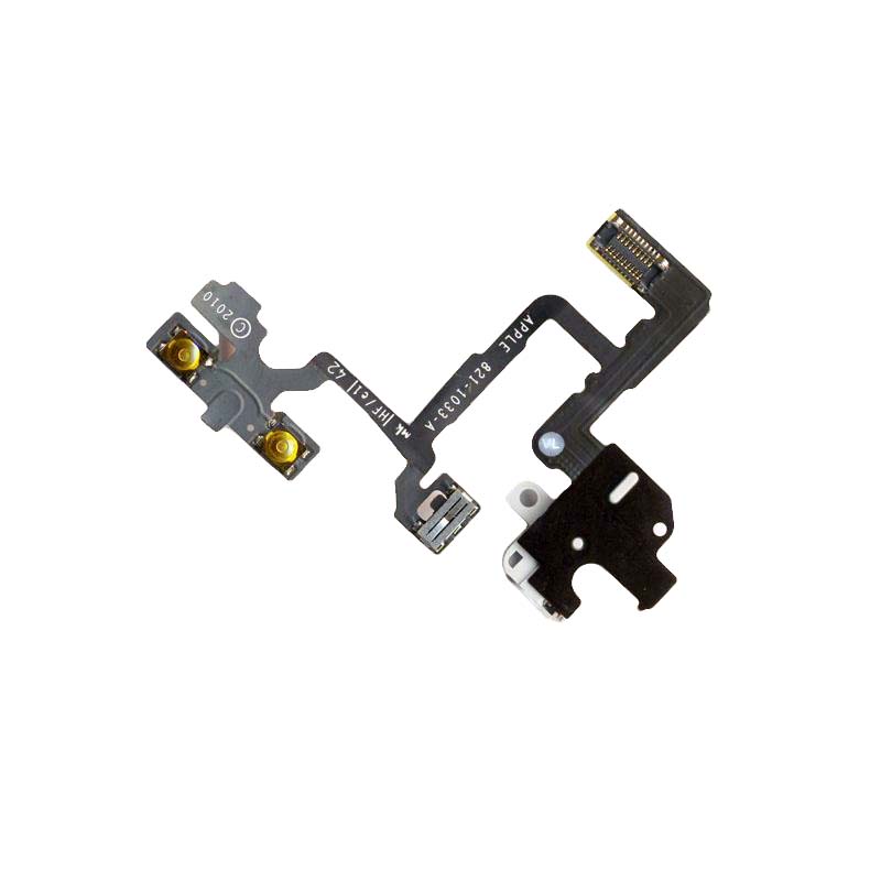 IPHONE 4G ΚΑΛΩΔΙΟ FLEX AUDIO-SIDE KEYS WHITE 3P OR