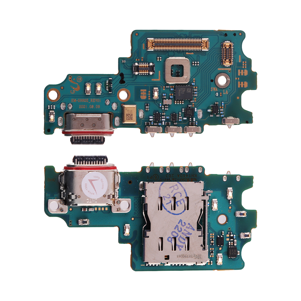 SAMSUNG S21 FE 5G G990 (TYPE C) ΠΛΑΚΕΤΑ ΚΟΝΕΚΤΟΡΑ ΦΟΡΤΙΣΗΣ+AUDIO PORT-SIM READER-ΜΙΚΡΟΦΩΝΟ 3P OR
