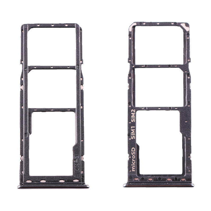 SAMSUNG A50 2019 A505 DUAL SIM CARD HOLDER BLACK GH98-43922A ORIGINAL SERVICE PACK