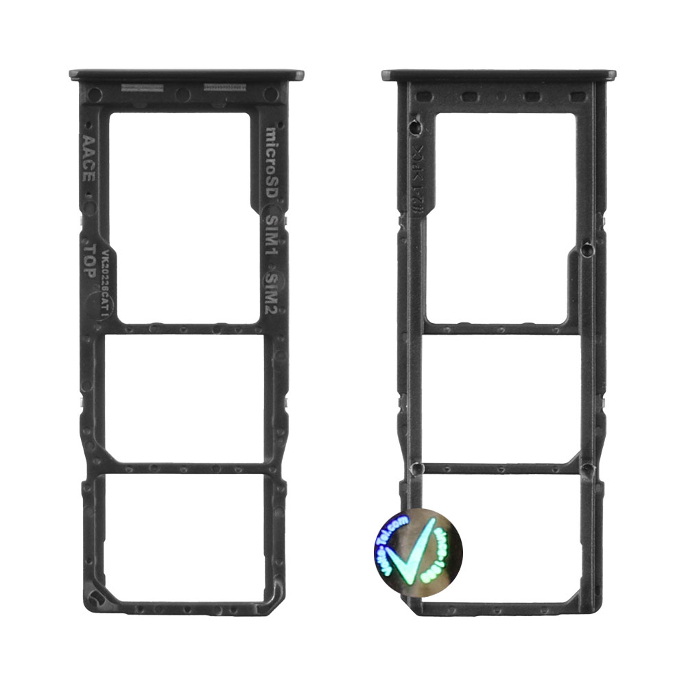 SAMSUNG A13 A135/A137 DUAL SIM CARD HOLDER BLACK GH98-47323A ORIGINAL SERVICE PACK