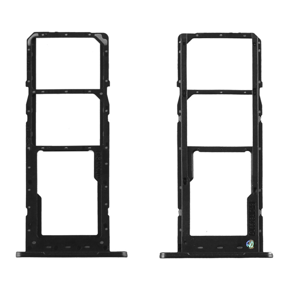SAMSUNG A14 4G A145 DUAL SIM CARD + MEMORY HOLDER BLACK GH81-23521A ORIGINAL SERVICE PACK