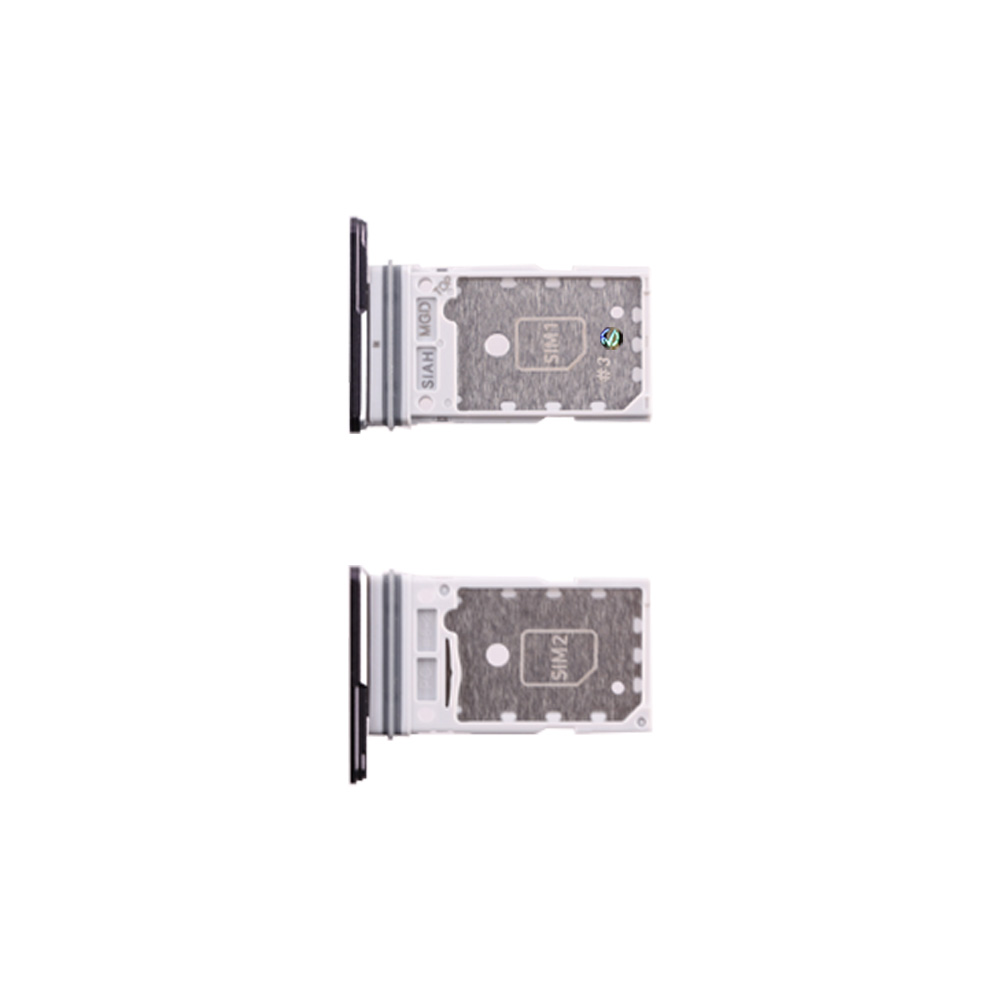 SAMSUNG S23 ULTRA 5G S918 DUAL SIM CARD HOLDER BLACK GH98-48039A ORIGINAL SERVICE PACK