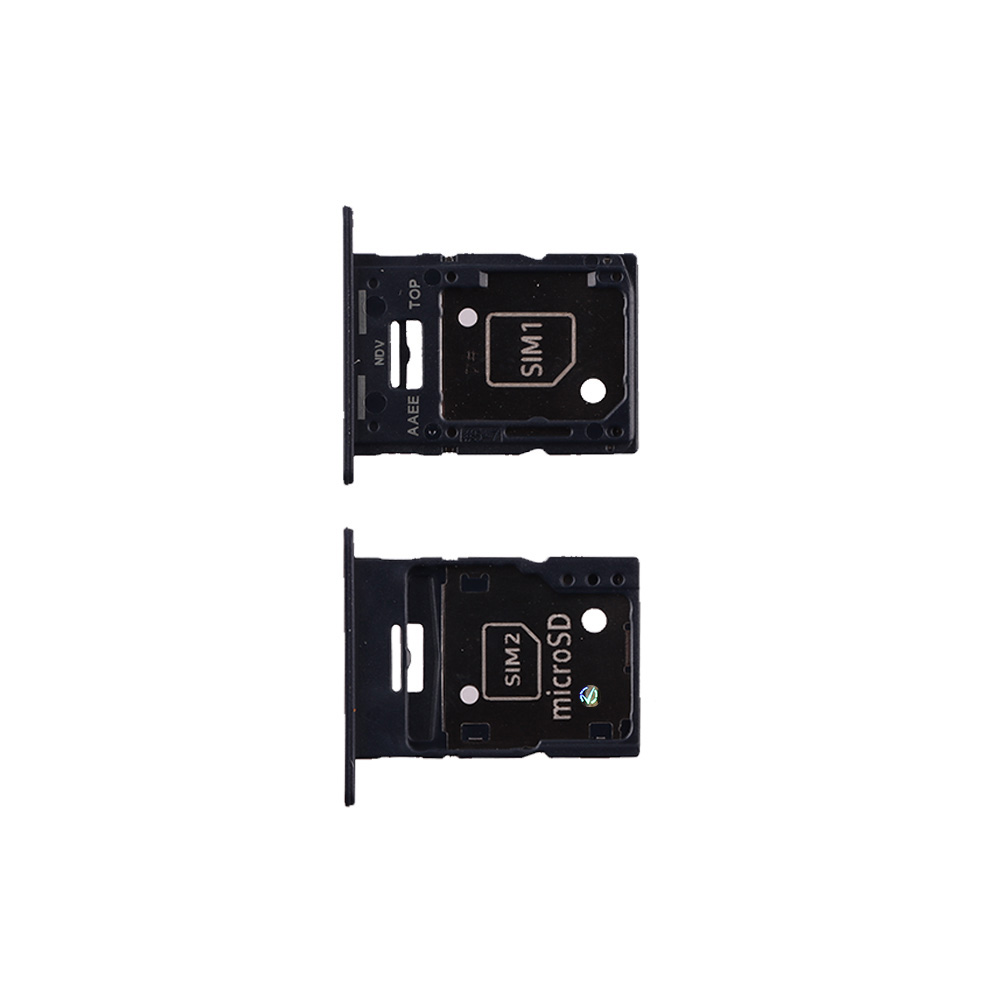SAMSUNG A15 4G A155 SIM CARD + MEMORY HOLDER BLACK GH98-48940E ORIGINAL SERVICE PACK