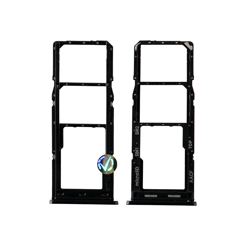 SAMSUNG A13 5G A136 DUAL SIM CARD + MEMORY HOLDER BLACK GH98-47146A ORIGINAL SERVICE PACK